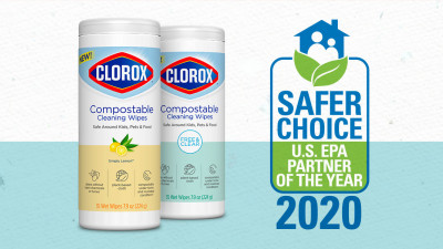 EPA Names Clorox Safer Choice Partner of the Year for Promotion of Safer Chemistry, Products
